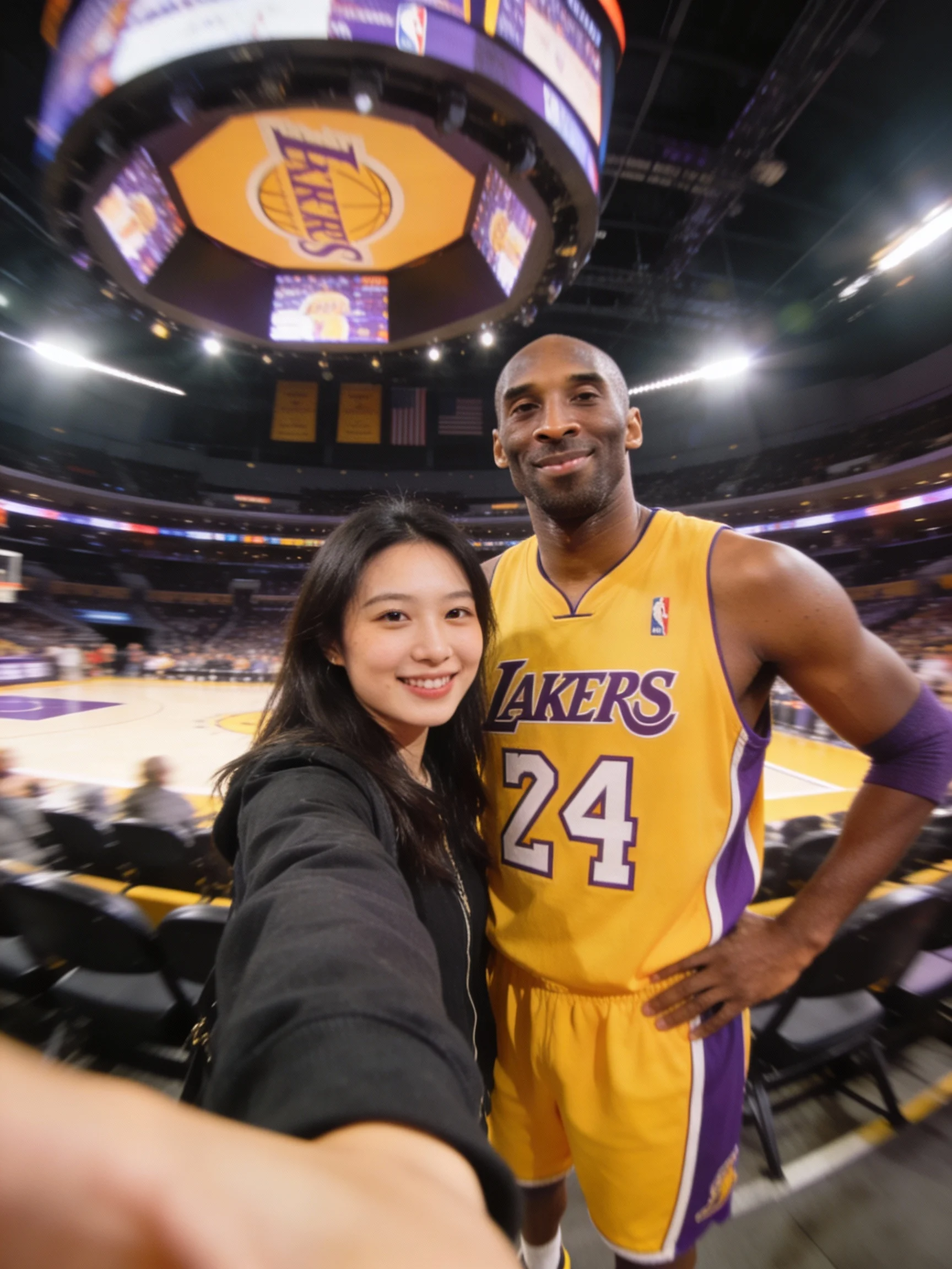 An Ordinary Selfie with Kobe Bryant