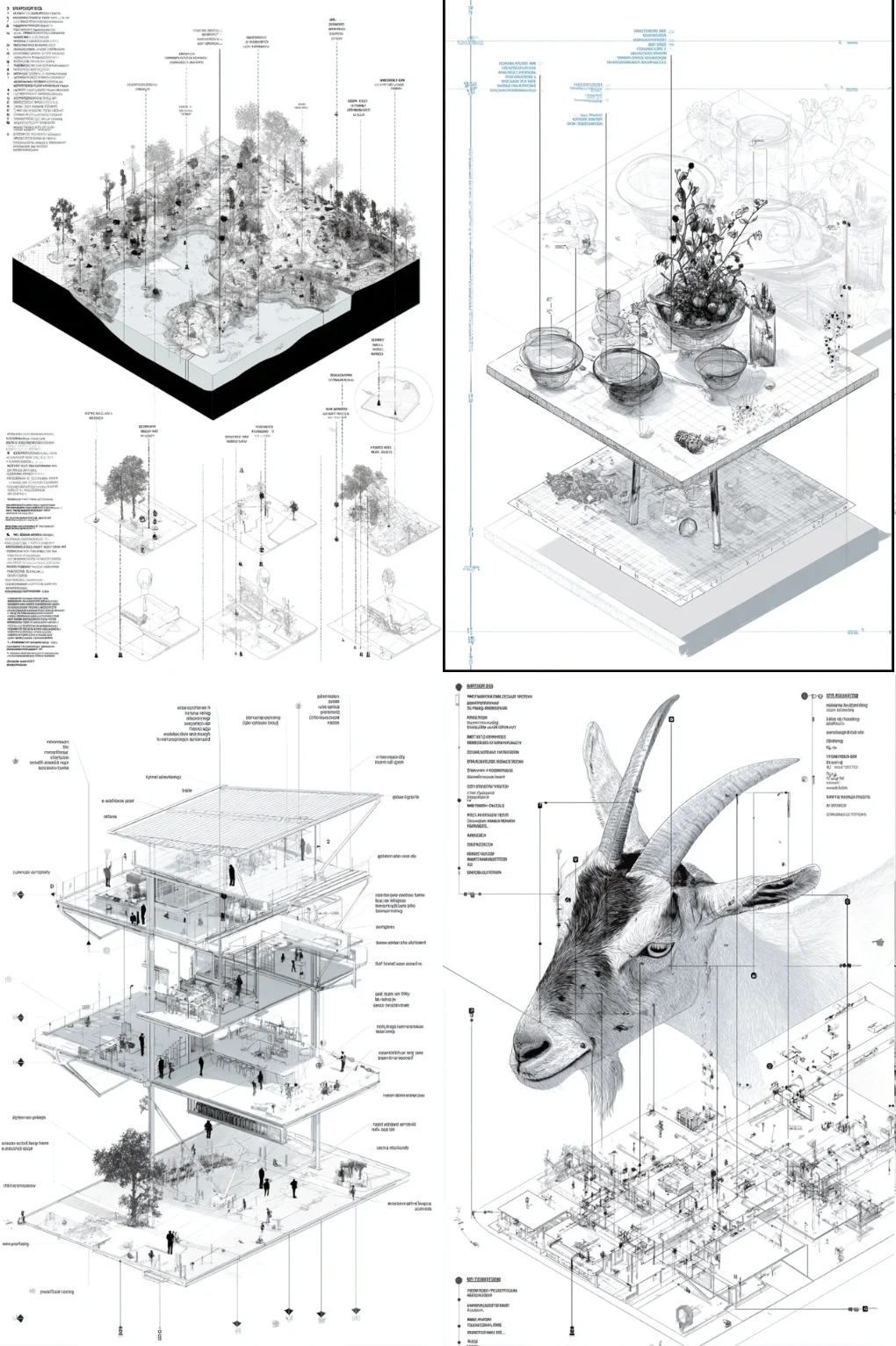 Architectural Exploded Diagram