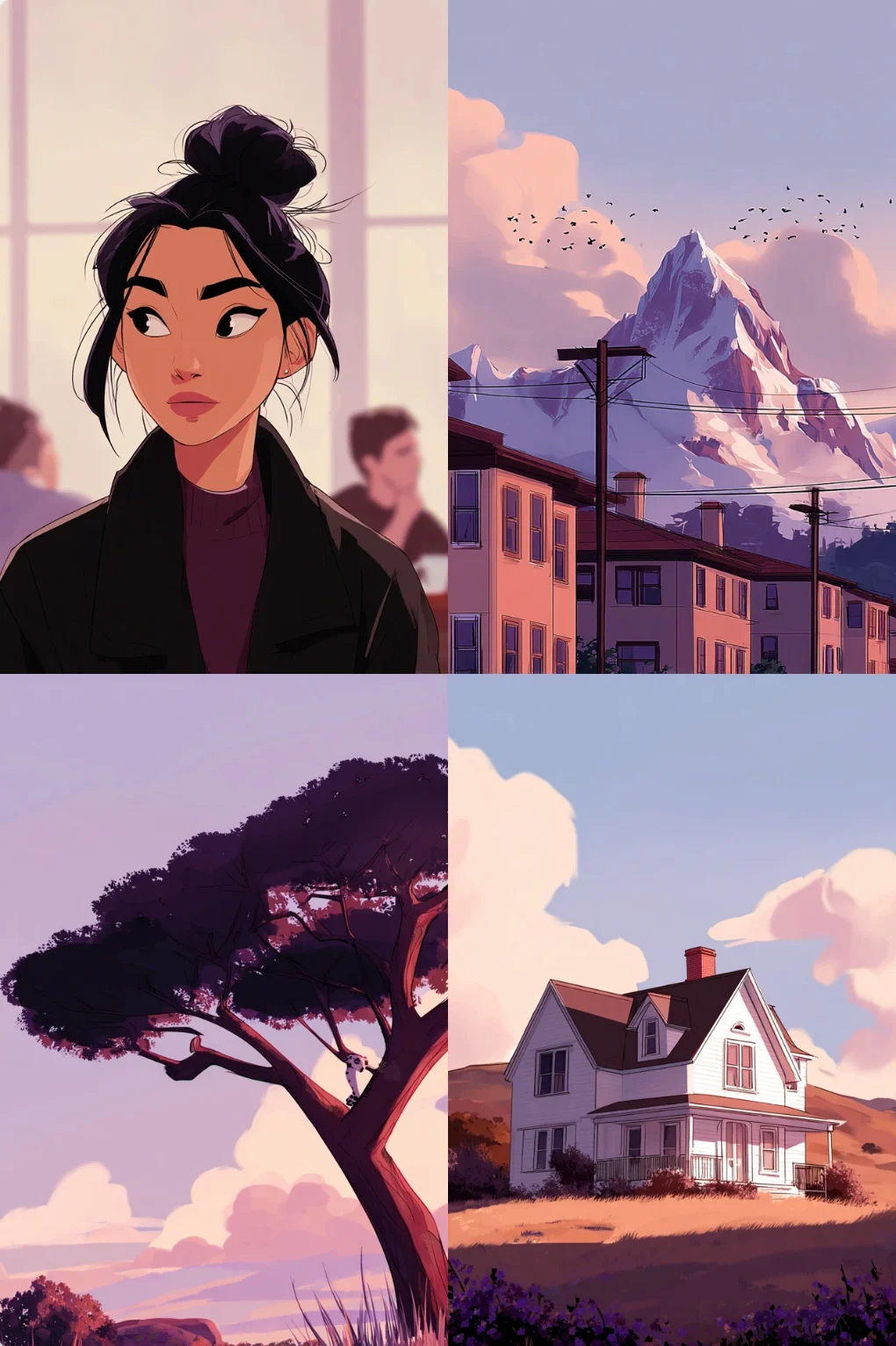 Cinematic Illustration Style