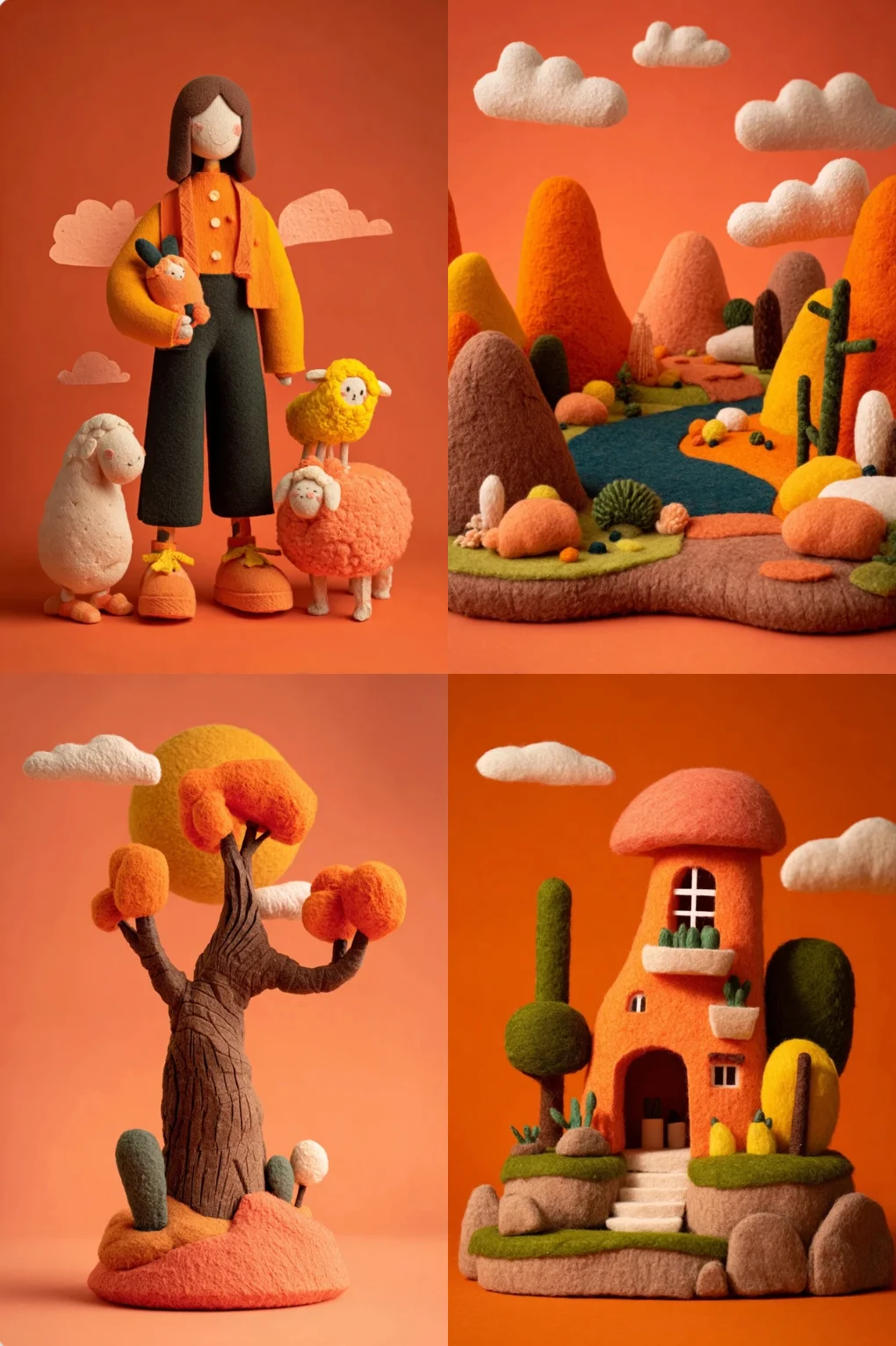Cozy Clay 3D Style