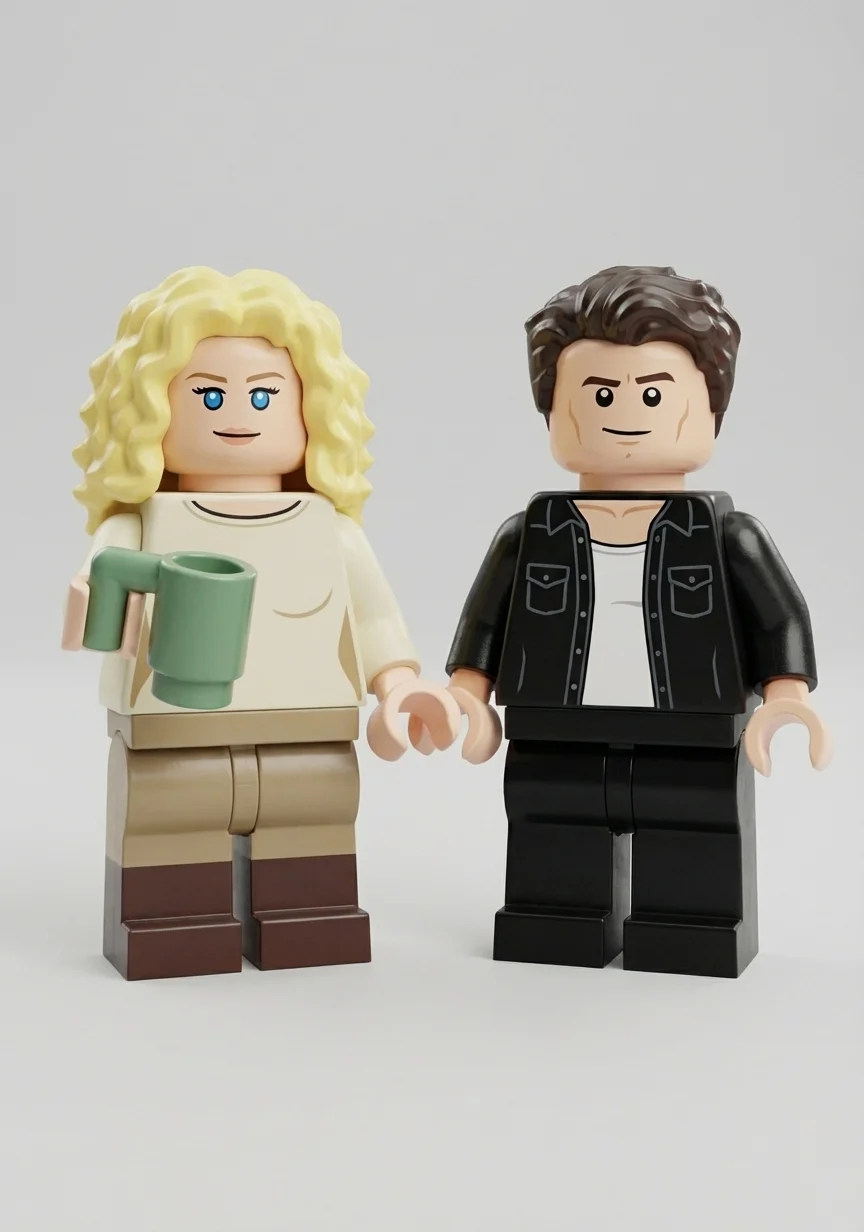 LEGO-Style Toonified Couple