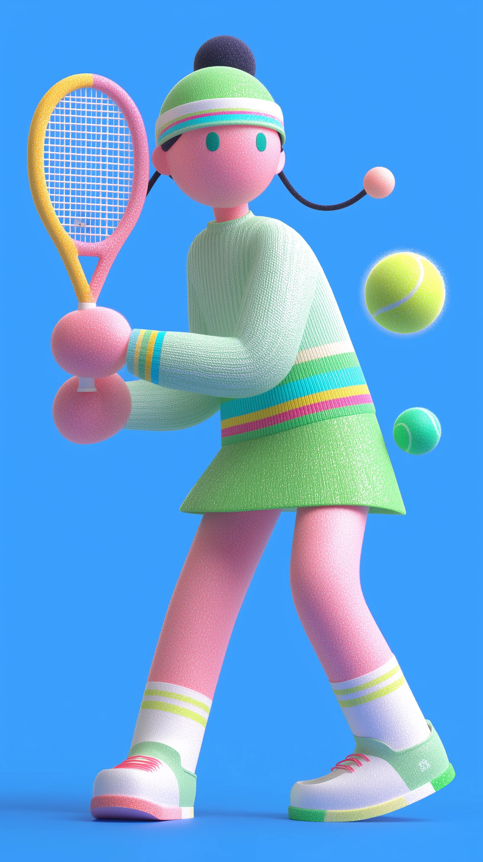Playful 3D Character Style